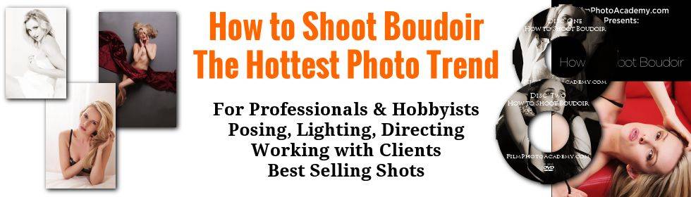 How to Shoot Boudoir Training on DVD